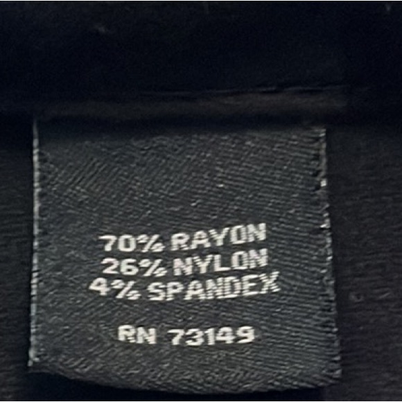 ONE 5 ONE Black Fancy Back Pocket Stretchy Skinny Pants NWOT - Picture 8 of 9